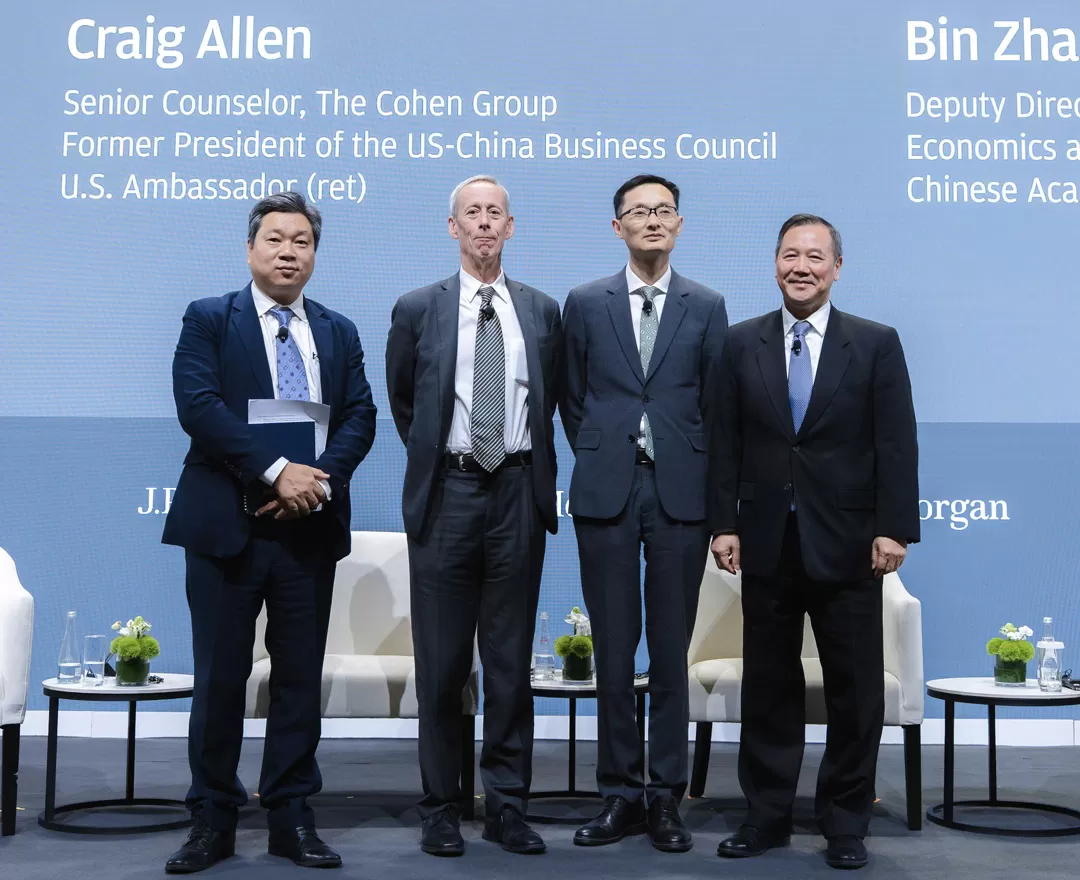 Craig Allen as key speaker in J.P. Morgan's Global China Summit