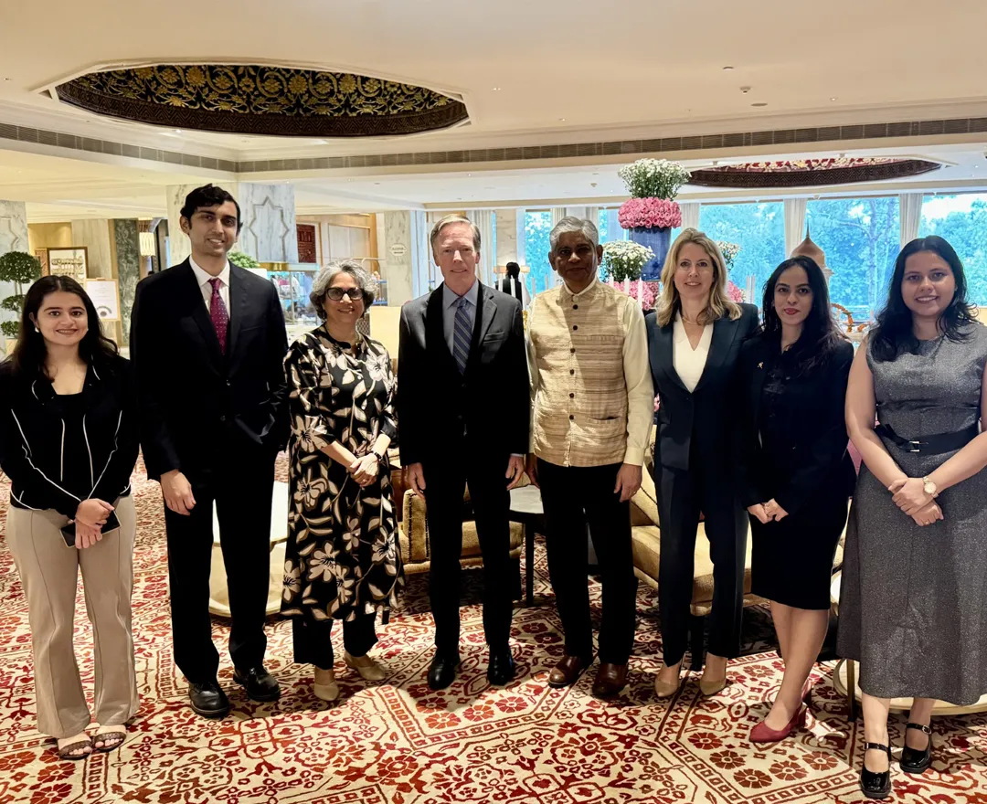 Singh and India office welcome Burns