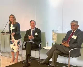 Ingrid Henick, Nicholas Burns, Arun Singh