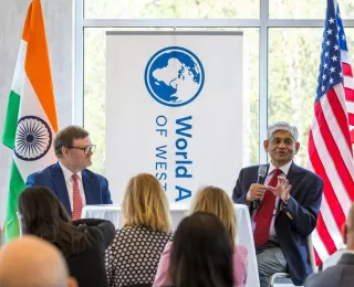 Arun Singh at World Affairs Council of Western Michigan